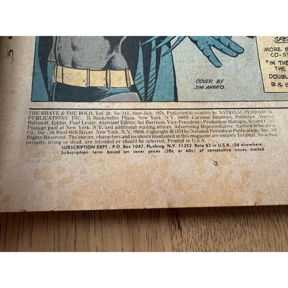 DC Comics, Batman and Metal Men #113 1974 The Brave & the Bold, Good+ VTG - Picture 4 of 7